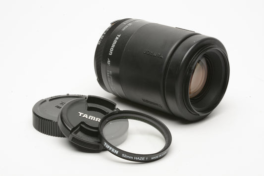 Tamron AF 80-210mm f4.5-5.6 zoom lens w/caps + UV filter (Nikon AF)