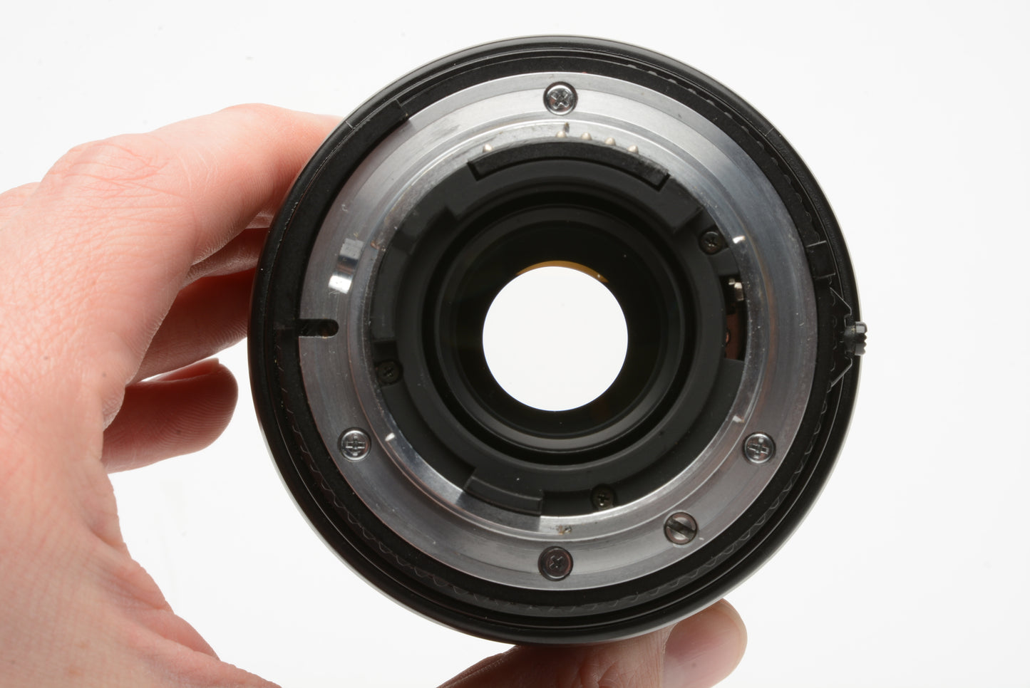 Nikon AF Nikkor 70-210mm F4-5.6 zoom lens, caps + UV filter